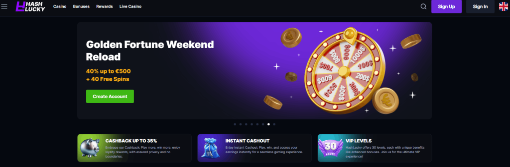 Experience Thrilling Games and Rewards Play at HashLucky Casino Experience Thrilling Games and Rewards Play at HashLucky Casino